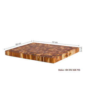 PLANCHE À DÉCOUPER EN BOIS D'ACACIA ÉPAIS PLANCHE À DÉCOUPER DE TAILLE PERSONNALISÉE DE LUXE DE LUXE BON PRIX PLANCHE À COUPER DE HAUTE QUALITÉ DE QUALITÉ SUPÉRIEURE FABRIQUÉE EN BOIS - Product Image 5