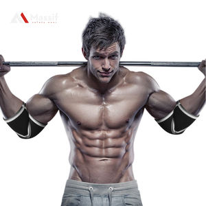 Levantamiento de pesas personalizado Levantamiento de pesas Compresión Neopreno 7Mm 5mm Codo Brace Manga - Product Image 3