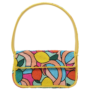 Bolsos de Hombro Estilo Boho con Cuentas Hechos a Mano, Bolsos de Hombro con Cuentas, Bolsos de Mano con Cuentas de MD HANDICRAFTS - Product Image 4