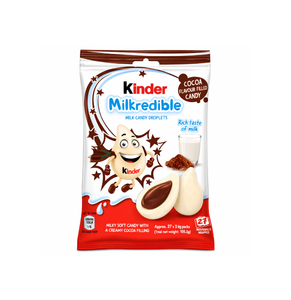 Kinderr Milkredible Milky <b>Mini</b> 23.4g Ingredients Include Sugar Glucose Syrup Skimmed Milk Powder And Cream Flavor - Product Image 2