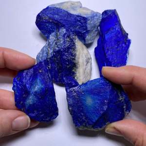 Cristal de Lapis Lazuli naturel en vrac provenant d'Afghanistan - Product Image 4