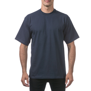 เสื้อยืดแขนสั้นผ้าฝ้าย 50% / โพลีเอสเตอร์ 50% สำหรับฤดูร้อน เสื้อยืดคอกลมแขนสั้นผ้าฝ้ายเนื้อหนาสำหรับผู้ชาย - Product Image 5