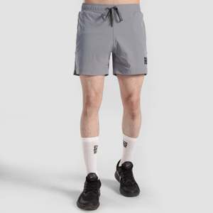 Pantalones Cortos Deportivos GA Sporty Nano 100% Algodón XS, Pantalones Cortos Cómodos para Correr, Cintura Elástica, Decoración con Logotipo, Color Gris Claro, Pantalones Cortos de Golf - Product Image 1