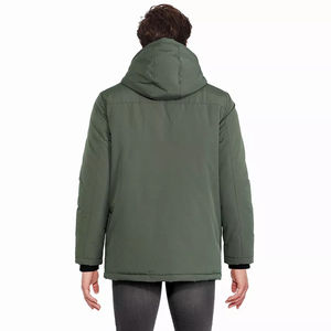 Chaqueta Parka para Hombre de Nuevo Estilo con Capucha, Diseñada para Condiciones de Frío Extremo en Invierno, Impermeable y Cortavientos, Talla OEM, Logotipo Frontal - Product Image 6