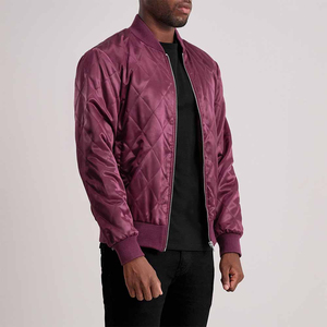 Wholesale Custom Satin Bomber <b>Men's</b> <b>Jackets</b> Lightweight Streetwear Fashion Casual Baseball Style <b>Jacket</b> for <b>Men</b> OEM ODM Supply - Product Image 2