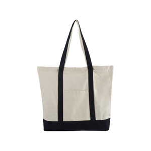 Sac à provisions en toile de tissu fin de taille personnalisée pour les femmes avec de nombreuses poches à fermeture éclair cadeau promotionnel prix bon marché du Vietnam - Product Image 4
