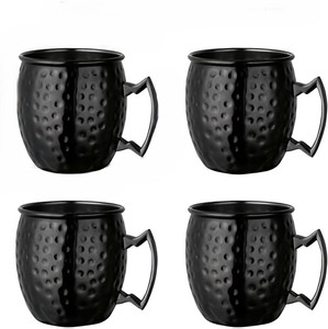 Venta caliente Hammered Design Moscow Mule Taza de metal en muchos colores y diseño con precio asequible - Product Image 2