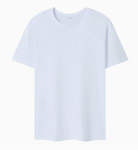 เสื้อยืดผ้าคอตตอน100% สำหรับผู้ชายเสื้อยืดธรรมดาคุณภาพสูงคอกลมมาตรฐาน - Product Image 2