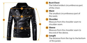 Nuevas chaquetas de cuero genuino para hombre 2025, nueva apariencia/moda de invierno, chaqueta de invierno de cuero de diseño personalizado para hombre, chaquetas para hombre OEM - Product Image 5