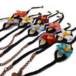 ชุดเครื่องประดับแฟชั่น toptan 10ชิ้นหรูหรา İğne oyasıiğit bileklik - Product Image 1