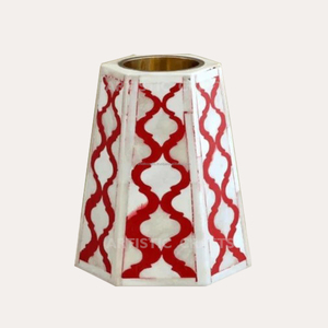 Style arabe luxe encens cône brûleur poids os incrustation résine laiton support fait à la main écologique heureux maison diffuseur - Product Image 4