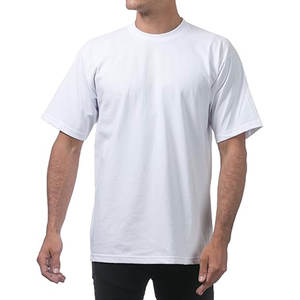 Camiseta de algodón pesado para hombre 100% algodón Pro Club Heavyweight manga corta cuello redondo Camiseta para hombre - Product Image 2