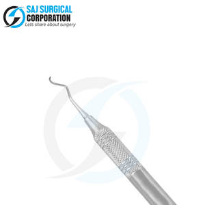 Curette chirurgicale manuelle réutilisable de haute qualité et durable en acier inoxydable, équipement médical pour la chirurgie générale, garantie de 3 ans - Product Image 6