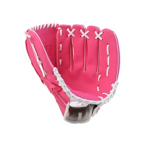 Gants en cuir pour baseball et softball, service OEM, gants de baseball marron pour recevoir les balles, avec logo personnalisé, très demandés, professionnels, pour adultes - Product Image 2