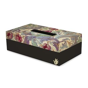High Quality Napkin <b>Holder</b> Countertop Floral Design Napkin Dispenser Multifold Trifold for <b>Kitchen</b> and Bathroom <b>Tissue</b> Box - Product Image 1