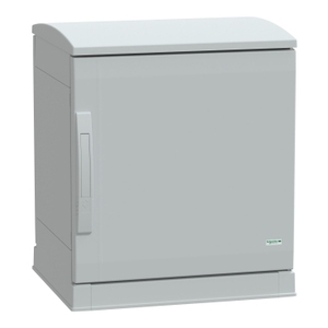 Per SCHNEIDER ELECTRIC NSYPLAZT554G - Copertura ventilata a fondo aperto in poliestere per strumenti elettronici, da pavimento, Thalassa - Product Image 1