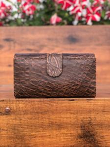 กระเป๋าคลัทช์หนังแท้มีสไตล์ใส่บัตรหลายช่องคลัทช์กระเป๋าสตางค์ใส่บัตรเครดิตกระเป๋าคลัทช์หนังรีไซเคิลสำหรับผู้หญิง - Product Image 5