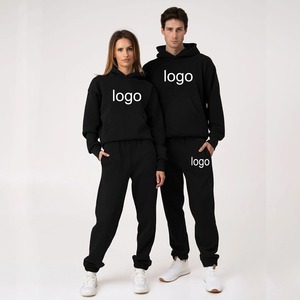 Heavyweight Spring Jogger Tracksuit <b>Sets</b> 100% Cotton Fleece Customize Logo Tracksuit OEM <b>Men</b> Custom Made Tracksuit - Product Image 6