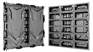 Nhà Máy giá bán buôn của Die-cast hợp kim magiê 960*960 <span class=keywords><strong>LED</strong></span> tủ trưng bày cho p1.8 P2, 5 P3 P4 P5 P6 P8 P10 <span class=keywords><strong>LED</strong></span> mô-đun - Product Image 2