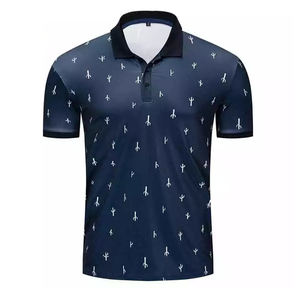 Vente en gros, polo slim pour hommes et femmes, logo personnalisé, broderie, polyester, chemises de sport - Product Image 5
