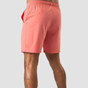 Pantalones cortos de entrenamiento de secado rápido para hombre, transpirables, estilo informal para gimnasio, correr, entrenamientos, patrón sólido ecológico - Product Image 3