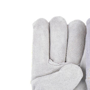 Gants de travail en cuir pour échelleur, en cuir pleine fleur, épaisseur 8 mil, pour la manutention et le rigging, épaisseur 6 mil - Product Image 4