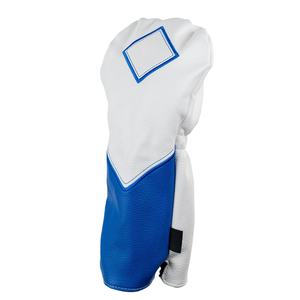 Colores personalizados Logo parche disponible impermeable PU cuero Golf cabeza cubre en Negro Azul Marino OEM/ODM Bienvenido Golf Headcover cuero - Product Image 4