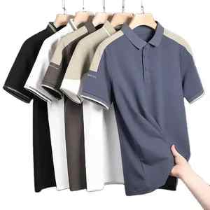 Camiseta Polo de alta calidad para hombre, camisa de manga corta en blanco liso, ropa para hombre - Product Image 1
