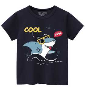 Top Selling Kids <b>Shark</b> Printed <b>T</b> <b>Shirt</b> For Summer - Product Image 1