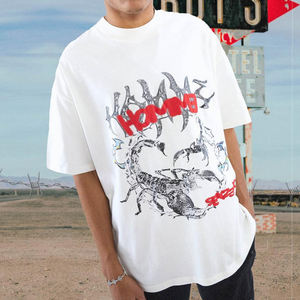 T-shirt ample et épais personnalisé pour homme, T-shirts oversize en coton délavé à l'acide pour homme, T-shirts à manches longues pour homme - Product Image 5