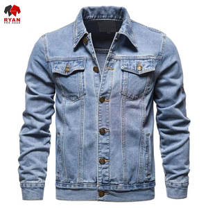 Veste en jean pour homme, marque privée, OEM et ODM, qualité supérieure, prix de gros, logo personnalisé - Product Image 2