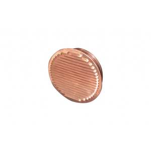 Rejilla Redonda Empotrada de Cobre con Malla para Sistema HVAC de Tecnosystemi Industrial - Product Image 1