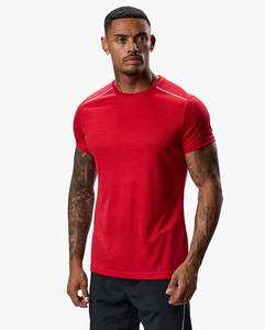 Ropa de entrenamiento para hombre, venta al por mayor, camiseta de manga corta para ropa de trabajo para hombre, Camiseta cómoda para hombre - Product Image 1