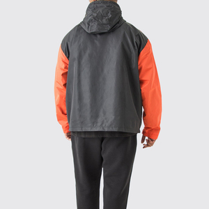 Chaqueta Cortavientos con Capucha y Media Cremallera, Unisex, Personalizable, Elegante, Talla Grande, Diseño Cagoule, Mangas Largas, Parte Inferior Activa, Transpirable - Product Image 2