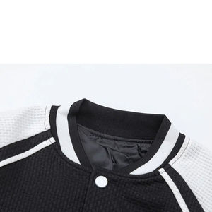 Chaqueta universitaria de lana clásica de diseño personalizado para hombre, estilo callejero, informal, de manga larga, para exteriores, para fanáticos del béisbol de invierno - Product Image 3