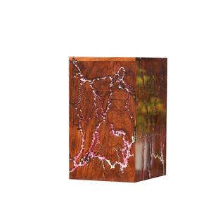 Personalized Urn for Human Ashes Cremation Pink <b>Resin</b> Lichtenberg <b>Figure</b> for Human Ashes Stunning up to 250 CB - Product Image 1