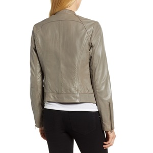 Chaqueta de cuero para mujer Chaqueta de cuero elegante de moda para mujer perfecta para otoño chaqueta de cuero de moda para mujer - Product Image 4