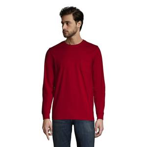 Nuevas llegadas precio al por mayor de alta calidad casual cómodo transpirable unisex estilo deportivo camisetas de algodón de manga larga - Product Image 3