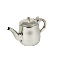 Théière turque en acier inoxydable, thermos épais pour restaurant, théière arabe à eau bouillante avec filtre, infuseur, bouilloire