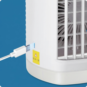 Mini-refroidisseur d'air électrique avec réservoir d'eau et humidificateur - Product Image 5