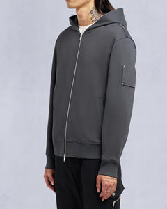 Sweat à capuche zippé pour homme, vêtement de sport durable, coupe moderne, tissu doux et chaud, vêtements d'hiver de luxe, coupe décontractée - Product Image 3