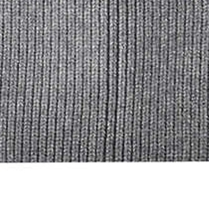Gorro de Punto Gris Unisex, Gorro de Invierno de Color Sólido con Diseño de Borde Plegado para Adultos, Circunferencia de Cabeza de 56-58 cm, Estilo Casual - Product Image 4
