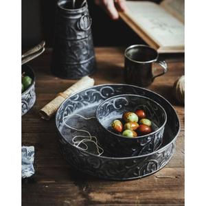Bandeja para servir galvanizada de diseño único, almacenamiento de 2 niveles, forma y tamaño personalizados para servir comida, té, descanso, artículo rápido, bandeja para servir - Product Image 2