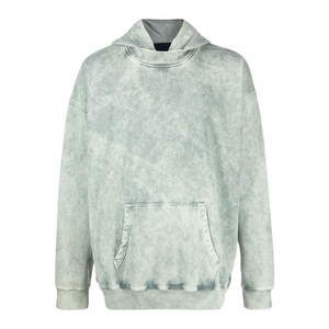 Low Price Best Sale Acid Washed Distressed Hoodies Custom Made Acid Washed Hoodies for <b>Men</b> - Product Image 5