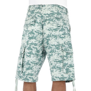 กางเกงขาสั้นทรงคาร์โก้ของผู้ชายแบบปรับแต่งได้มีหกกระเป๋าผ้าฝ้าย100% ยืดได้ป้องกันการเกิดรอยยับสไตล์ลำลอง - Product Image 3