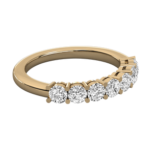 Bague pour femme en or 18 carats avec diamant de laboratoire - Product Image 4