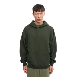 Sweat-shirt à capuche oversize pour homme, 480 GSM, en molleton de coton et polyester, épais et chaud, style streetwear décontracté, personnalisable OEM, marque privée - Product Image 1