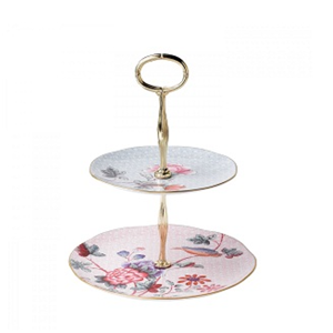 Présentoir à gâteau en métal fait à la main forme personnalisée taille régulière look fantaisie pour décorations de table de fête de mariage Design étranger unique - Product Image 2