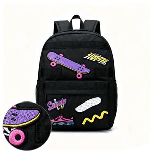 Patch brodé en chenille 3D personnalisé en gros, logo brodé, à repasser, à coudre sur les vêtements - Product Image 6