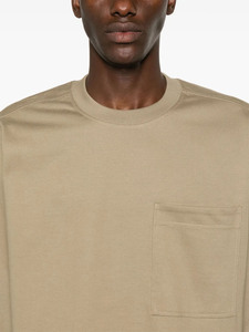 Sudadera extragrande de alta calidad para hombre con mangas largas y bolsillos Logotipo personalizado Cuello redondo Jersey liso Camiseta Color sólido - Product Image 5